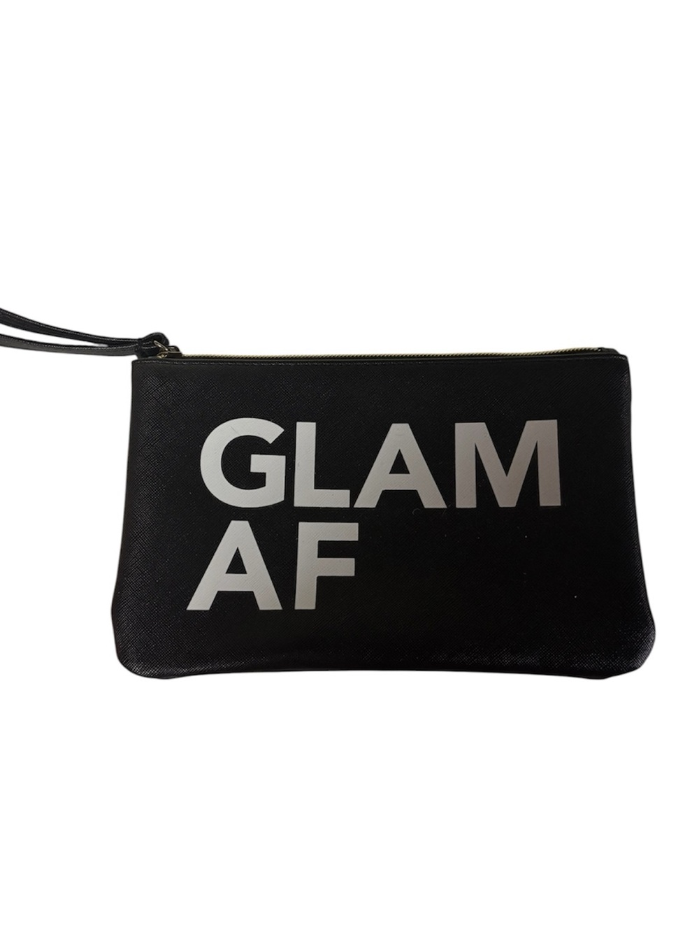 📖GLAM AF Black Wristlet Pouch